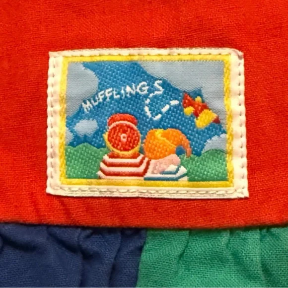 Vintage Mufflings by Schwab Colorblock Bubble Romper 12M - Picture 3 of 7
